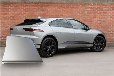 Jaguar I-PACE X590 hátsó lökhárító jobb saroklemez  rhj9d317926