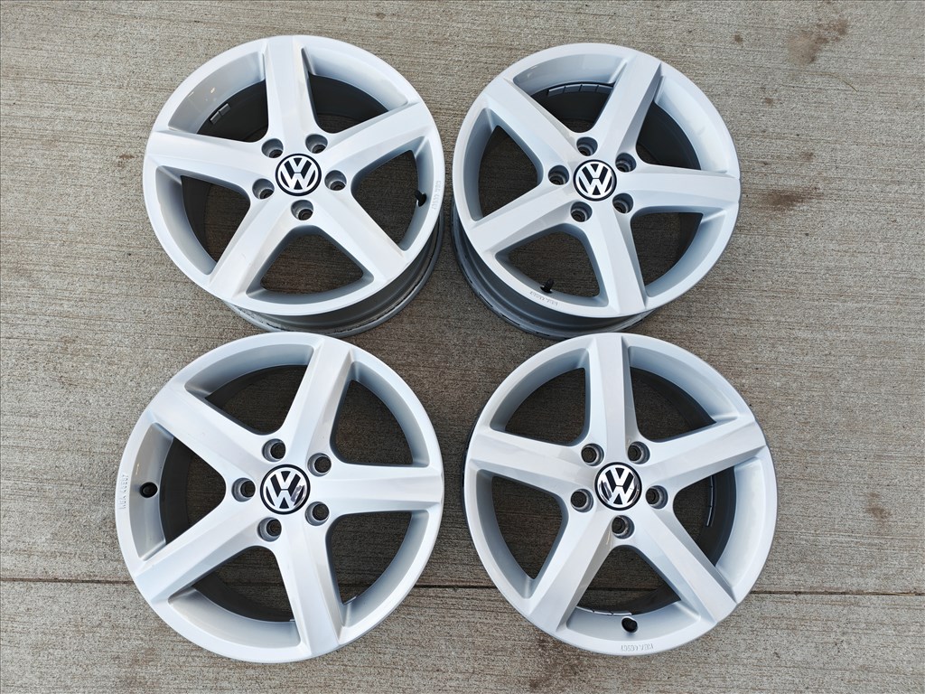 16" 5x112 VW "Aspen" Passat B8 gyári alufelni szett! 2. kép