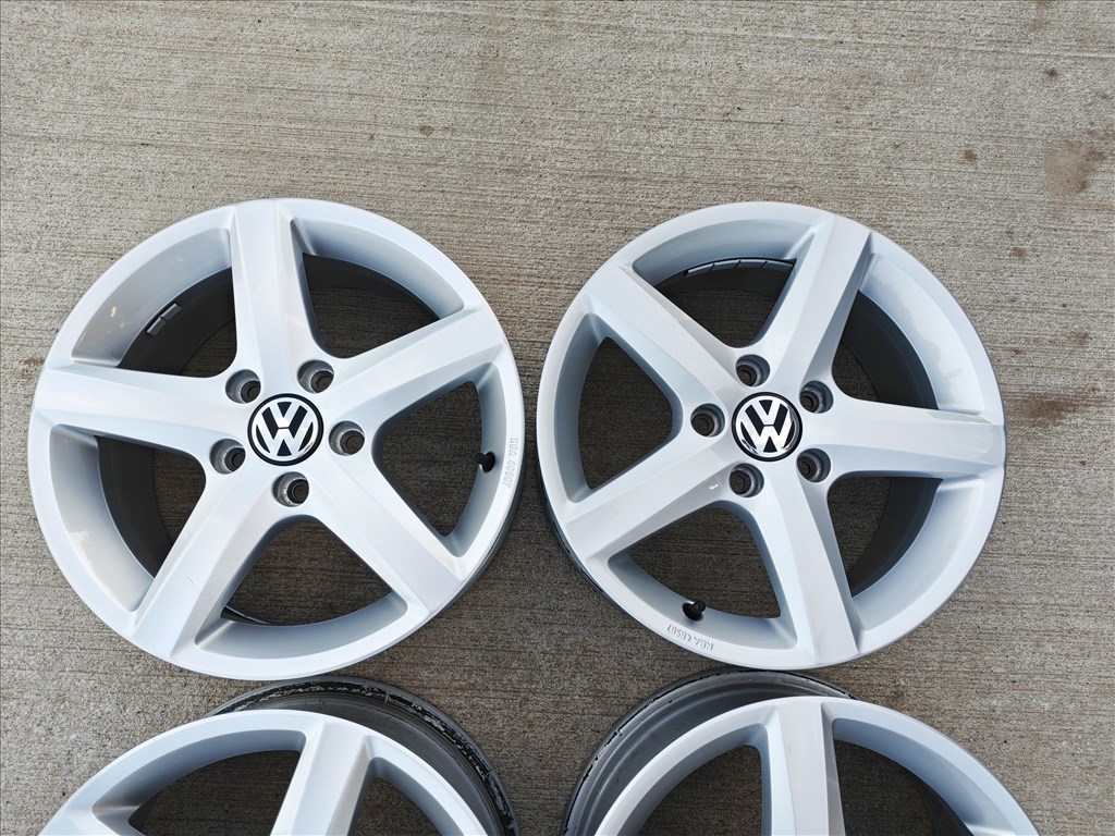 16" 5x112 VW "Aspen" Passat B8 gyári alufelni szett! 3. kép