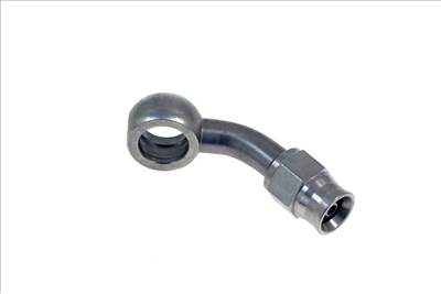 TurboWorks S.S HOSE END 10.2 Banjo AN3 3/8 32UNEF 45° rozsdamentes csővég