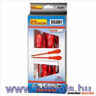 Csavarhúzó készlet szigetelt 1000V Richmann Exclusive