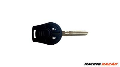 Nissan Micra VI, Nissan Juke I, Nissan Note II, Nissan NV200 kulcsház távirányító ház nyers kulcs 