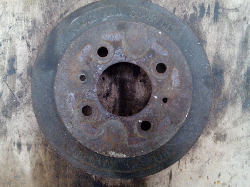 MITSUBISHI CARISMA 95.05-99.07 HÁTSÓ FÉKDOB 1. kép