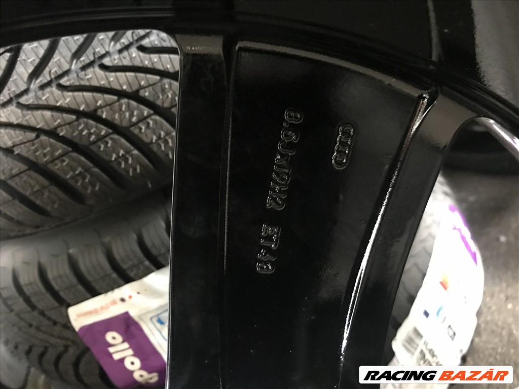 Audi A4 8K gyári Bi-Color "ROTOR" 8,5X19-es 5X112-es ET43-as könnyűfém felni garnítúra eladó 5. kép