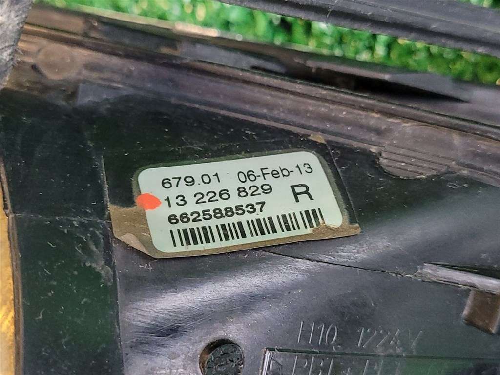 OPEL INSIGNIA Jobb Ködfényszóró 13226829 662588537 3. kép