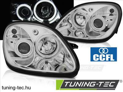 Mercedes SLK-osztály R170 MERCEDES R170 SLK 04.96-04 ANGEL EYES CCFL CHROME 