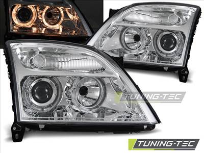OPEL VECTRA C 04.02-08.05 ANGEL EYES CHROME Tuning-Tec Fényszóró