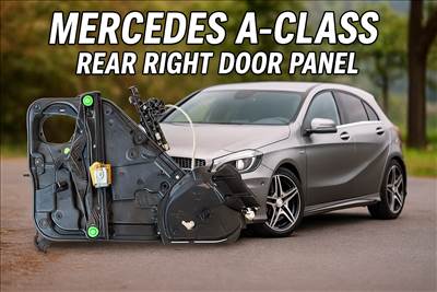 Mercedes A-osztály W176 jobb hátsó ajtópanel ablakemelő szerkezettel a1767320295rh 54119t756