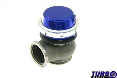 TURBOWORKS 40mm 0,5 Bar V-Band kék külső WasteGate szelep
