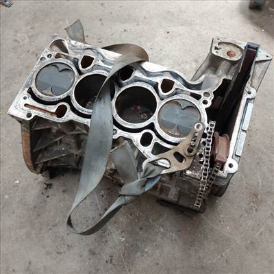 BMW E46 98-05 Motor. benzin fűzött blokk hengerfej nélkül