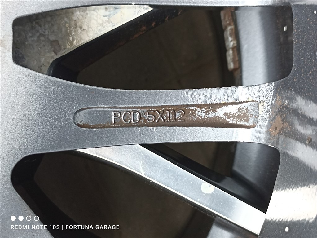 5x112 16" Avus F332 / Audi használt alufelni garnitúra 9. kép