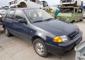 SUZUKI SWIFT 96-05 Ablaktörlő motor hátsó