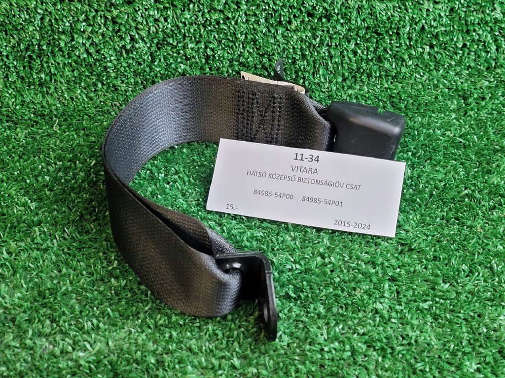 SUZUKI VITARA Hátsó középső Biztonsági Öv Csat 8498554P00 8498554p01 1. kép