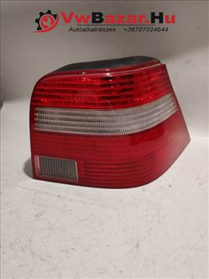 Hátsó lámpa VW GOLF IV jobb piros-fehér