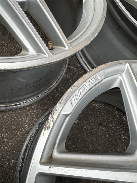 Mercedes AMG gyári 18" kétszéles magnézium felni alufelni 4. kép