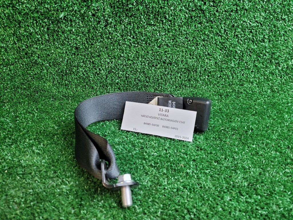 SUZUKI VITARA Hátsó középső Biztonsági Öv Csat 8498554P00 8498554p01 2. kép