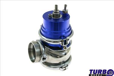 TurboWorks külső WasteGate 60mm 1.6 Bar V-Band kék