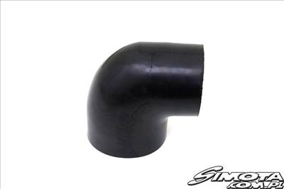 Könyök 90 fok szűkító 67 / 76 mm fekete