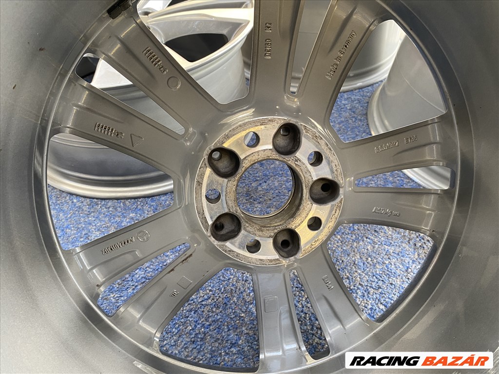 Mercedes 19 gyári alufelni felni, 5x112, W222 S osztály (3144) 3. kép