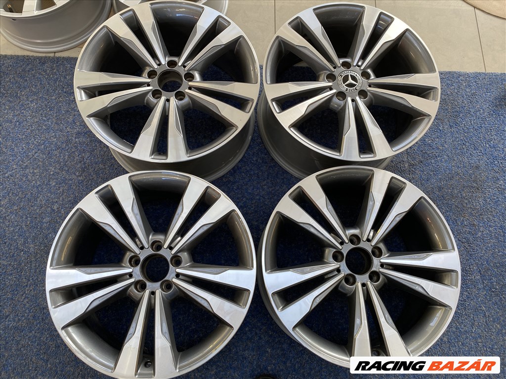 Mercedes 19 gyári alufelni felni, 5x112, W222 S osztály (3144) 4. kép