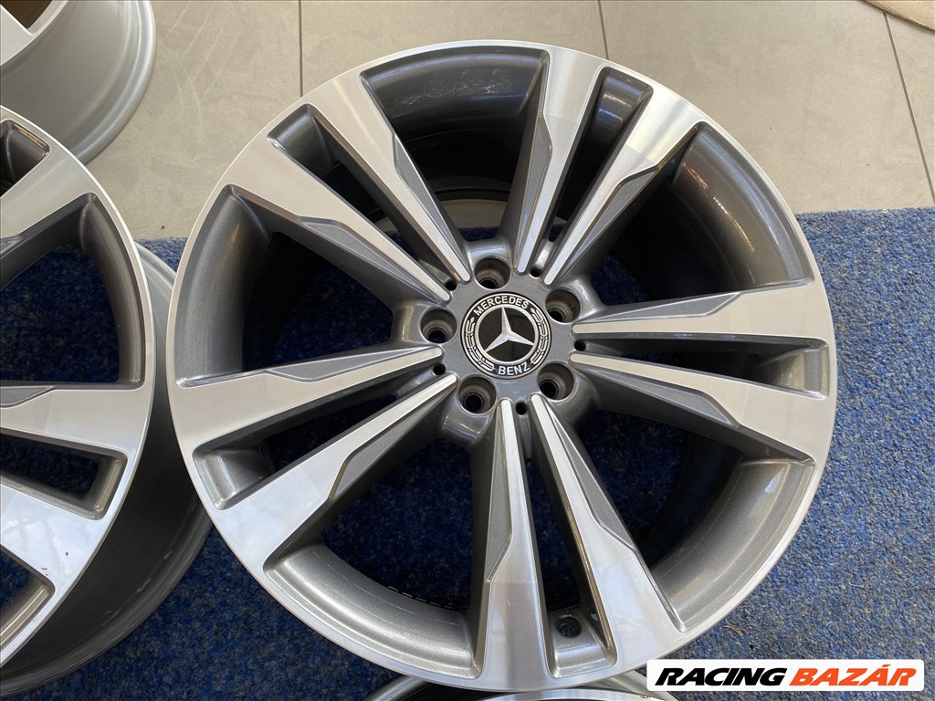 Mercedes 19 gyári alufelni felni, 5x112, W222 S osztály (3144) 7. kép