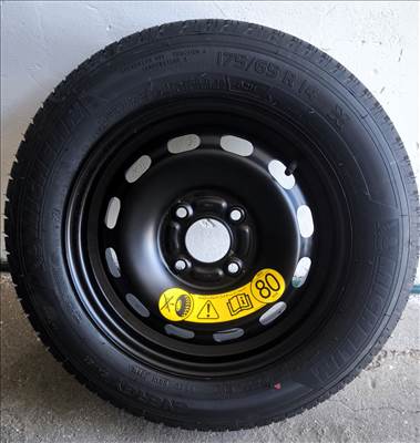  Ford Fiesta gyári Új pótkerék Good Year Duragrip 175/65R15 gumi, gyári 14"-os lemezfelnin eladó 