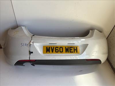 5271 Opel Astra J 2009-2015 Hátsó Lökhárító   Fehér 5 ajtós 13266587