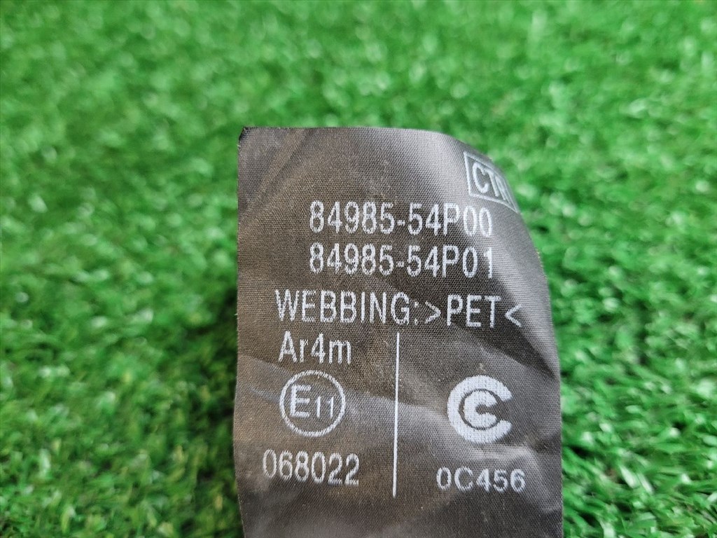 SUZUKI VITARA Hátsó középső Biztonsági Öv Csat 8498554P00 8498554p01 3. kép