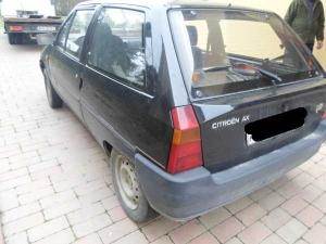 CITROEN AX Bal hátsó karosszéria üveg