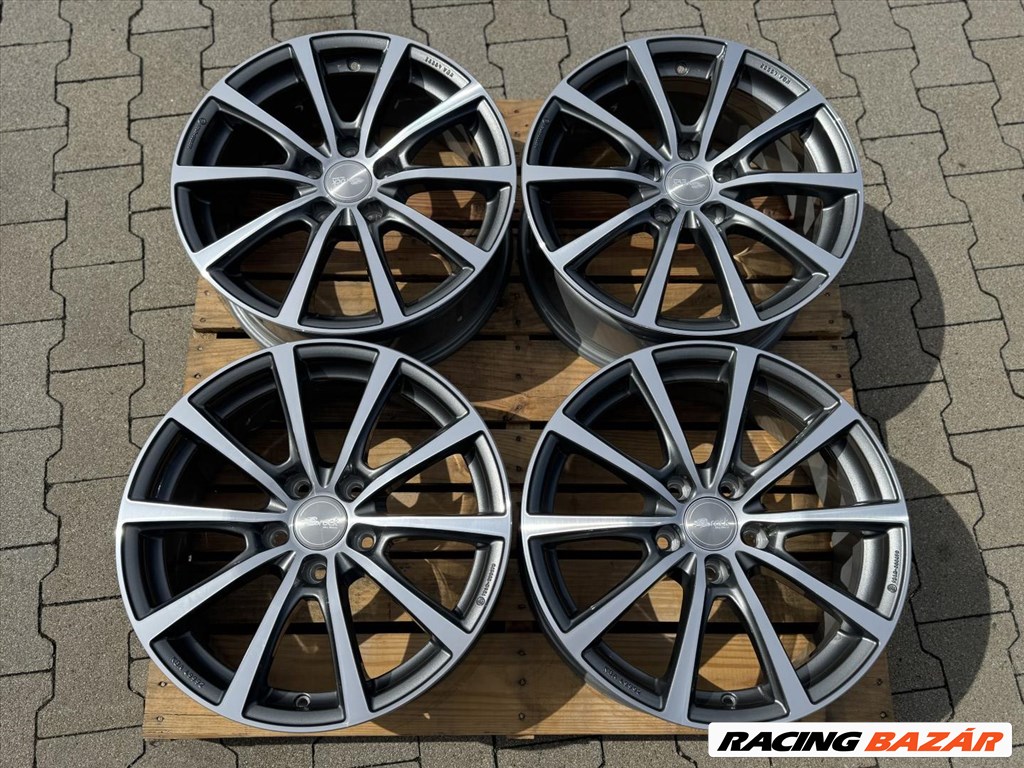 R18 5x120 (72,6) Brock B32 HGVP 7.5J ET45 új alufelnik felnik 18"  2. kép