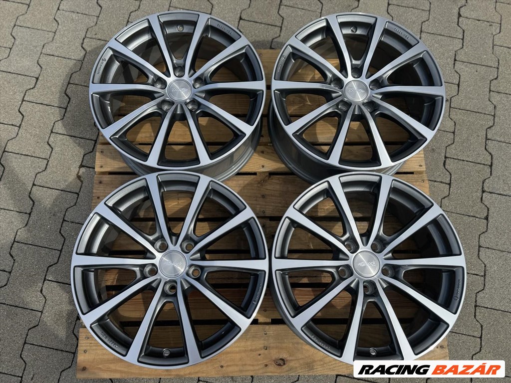 R18 5x120 (72,6) Brock B32 HGVP 7.5J ET45 új alufelnik felnik 18"  4. kép