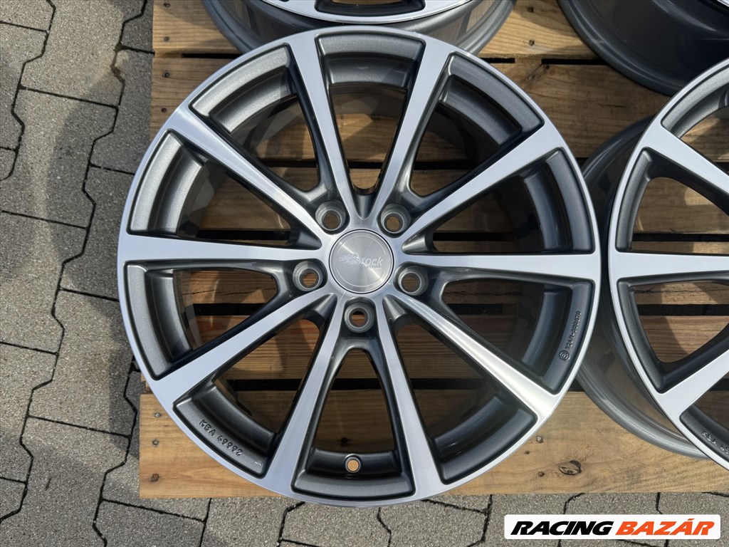 R18 5x120 (72,6) Brock B32 HGVP 7.5J ET45 új alufelnik felnik 18"  5. kép