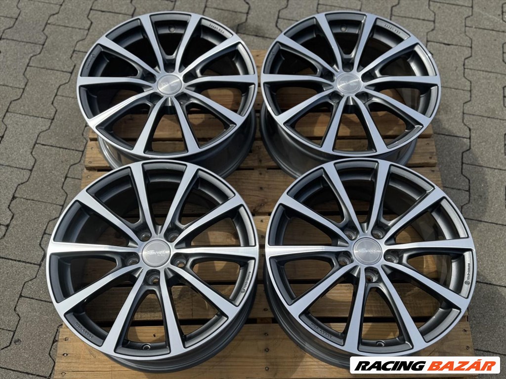 R18 5x120 (72,6) Brock B32 HGVP 7.5J ET45 új alufelnik felnik 18"  6. kép