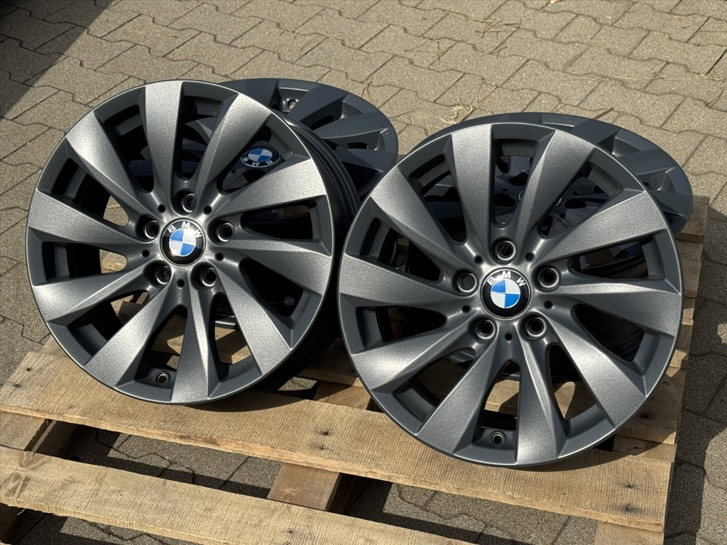 R17 5x120 Original Bmw F20 F21 Turbine Styling 381 7.5J ET43 OE 6796206 gyári alufelnik  3. kép
