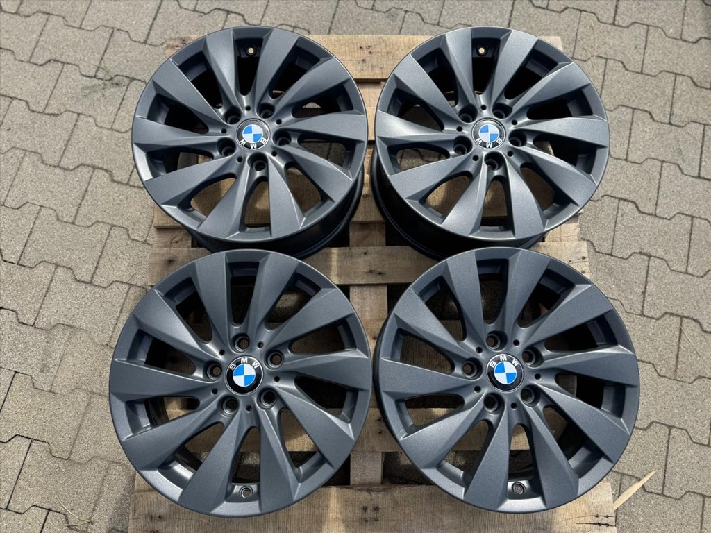 R17 5x120 Original Bmw F20 F21 Turbine Styling 381 7.5J ET43 OE 6796206 gyári alufelnik  4. kép