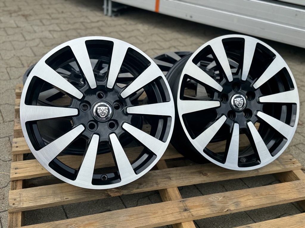 R17 5x108 Original Jaguar XE X760 BICOLOR CUSTOM 7J ET48.5  gyári alufelnik 3. kép