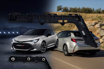 Toyota Corolla E210 E21 2021 bal hátsó lökhárító tartó 5257602210