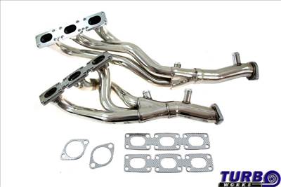 TurboWorks BMW E46 323i 328i kipufogó leömlő rozsdamentes acélból