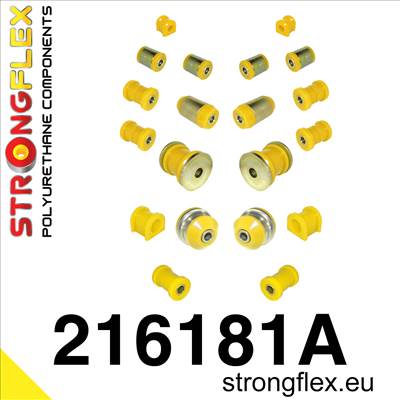 ELSŐ ÉS HÁTSÓ FELFÜGGESZTÉS STRONGFLEX SZILENT KÉSZLET SPORT Toyota Celica VII 99-06