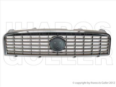 Fiat Linea 2007-2012 - Hűtődíszrács szürke (króm kerettel)