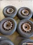  Nissan Almera 6x15 4x114.3 lemezfelni szett 185/65R15 téli continental gumikkal sxx1