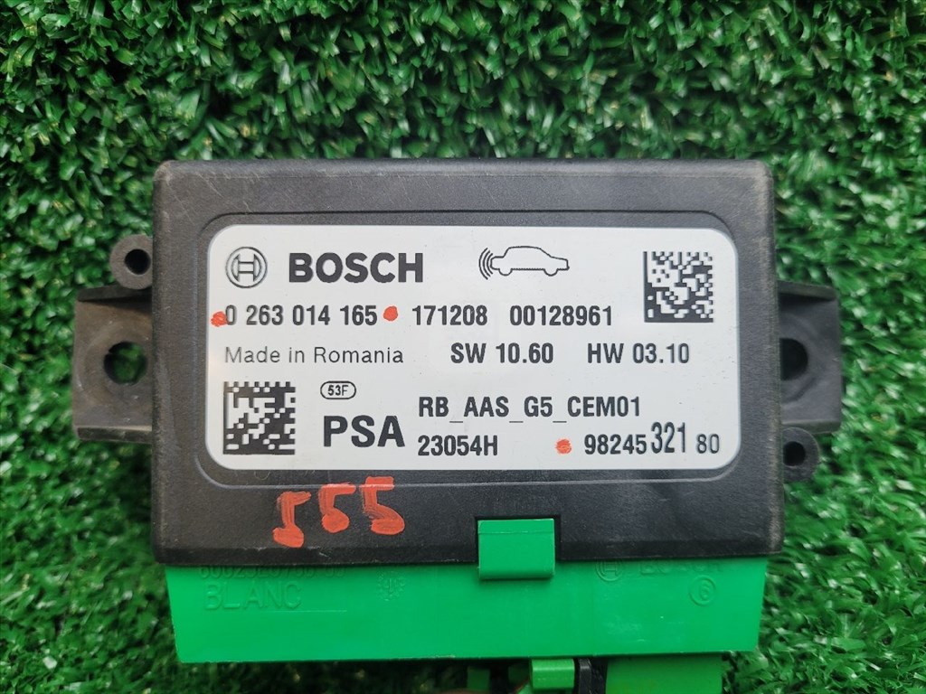 CITROËN C3 III Tolatóradar Elektronika 0263014165 9824532180 3. kép