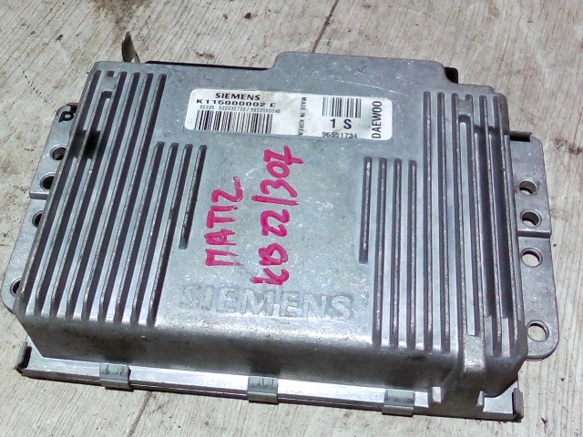 DAEWOO MATIZ 98-01 Motorvezérlő egység ECU PCM modul 1. kép