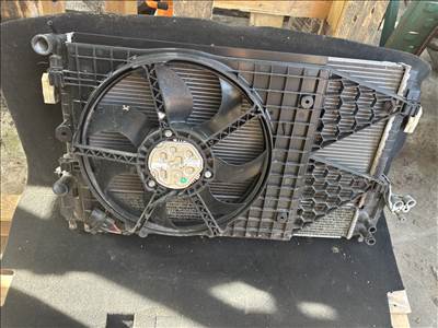 Volkswagen Polo V hűtőventilátor+ keret 6r0121207q / 6r0959455d