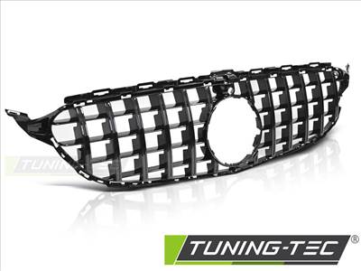 MERCEDES W205 14-18 fényes fekete Tuning-Tec Hűtőrács