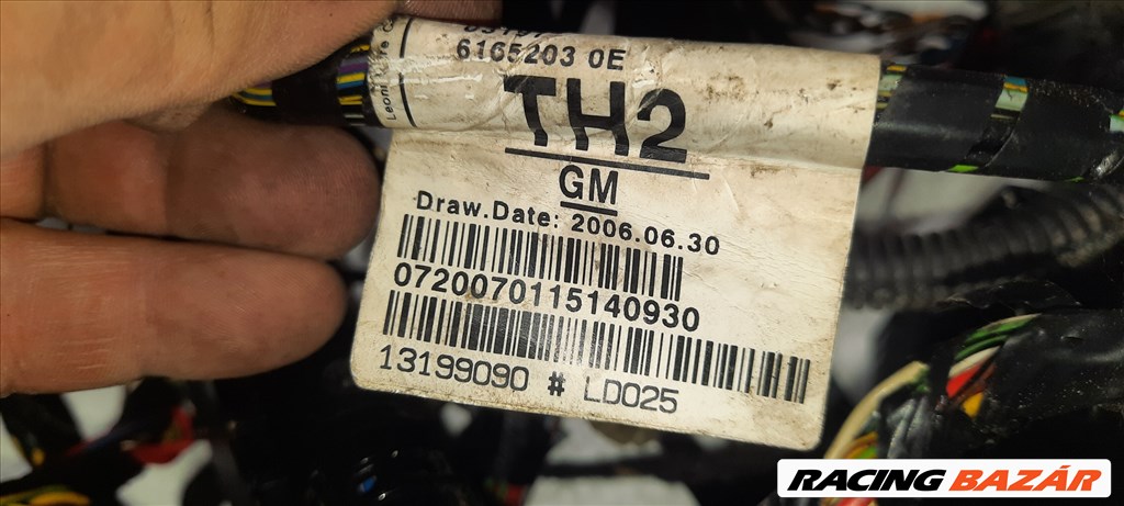 Opel Astra H TwinTop 1.6 Astra H Twintop kábelkorbács kábelköteg  13199090 13248823 2. kép