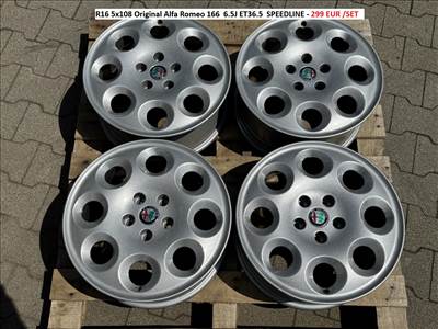 R16 5x108 Original Alfa Romeo 166  6.5J ET36.5  SPEEDLINE 