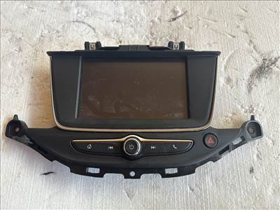 opel astra k 2015 infócenter, közép kijelző   42342511