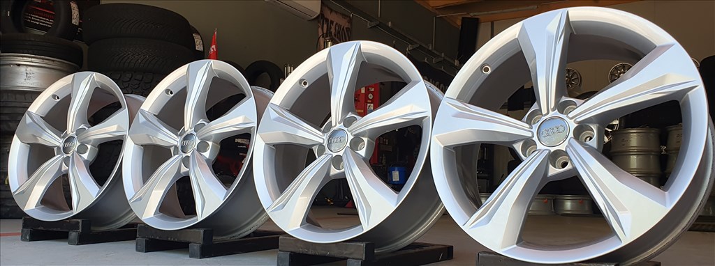 5x112 Gyári Audi Q5 SQ5 alufelni garnitúra 7x19" ET:34      /F135. 9. kép
