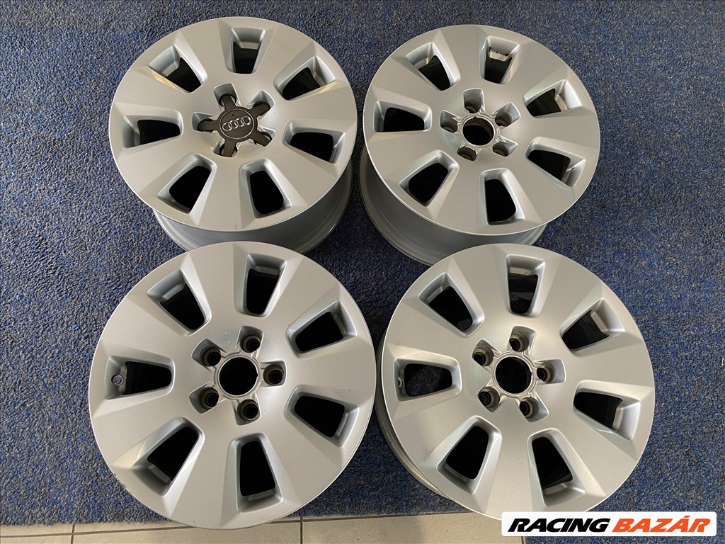 (2827)   Audi 16 gyári alufelni felni, 5x112, A6 A4 3. kép